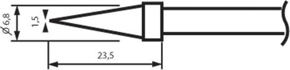 Actual product image Velleman Spare Bit For Vts30Lf (Spare)