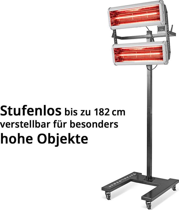 Produktbild Stahlwerk Infrarot Lacktrockner IL-2400 ST mit 2.400 Watt und Stativ (2.40 W)