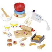 Produktbild Goki Puppenhaus Bakset
