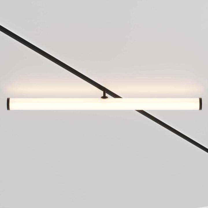 Actual product image Maytoni Larc magnetic track system EXILITY 48V LED track light 25W 3000K Black 90Ra Warmwe