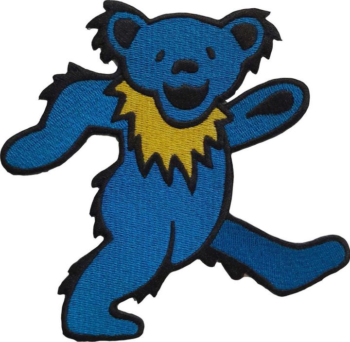 Produktbild Grateful Dead Tanzende Bären Aufnäher zum Aufbügeln Baumwolle
