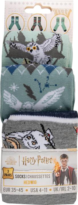 Produktbild Cinereplicas Harry Potter: Hedwig Socks (3er Pack, 40)