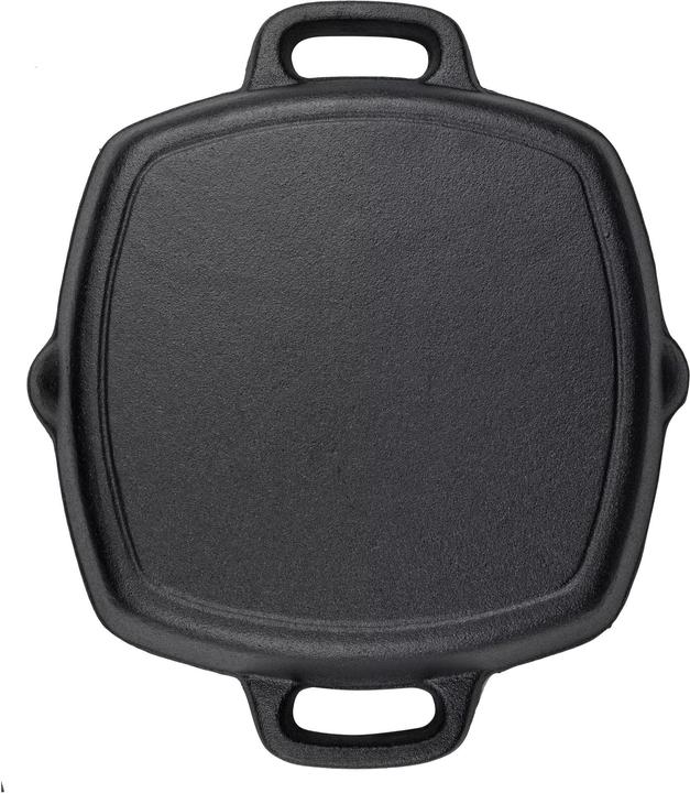 Image du produit H&H No Name Poêle en fer avec anse (25 cm, Poêle à frire, Fonte)