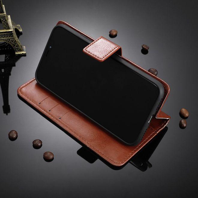 Image du produit MU Classic Crazy Horse III Bookcover Series en cuir (1S (2020), Alcatel 3X (2020))