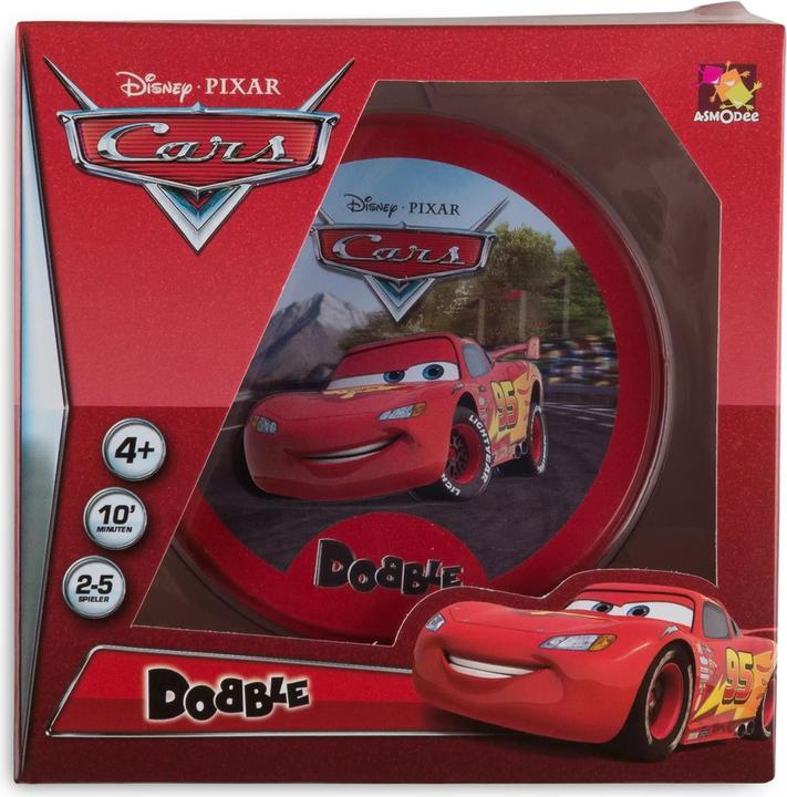 Actual product image Swissgames-Spiele Card Game Dobble Cars (German)