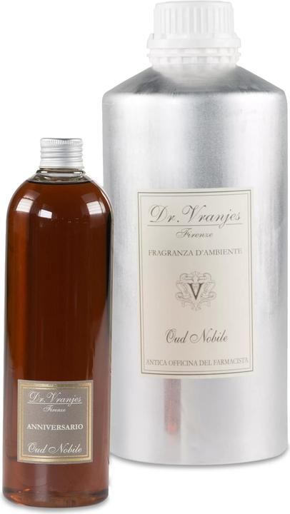 Image du produit Dr. Vranjes Bouteille de recharge pour diffuseur de parfum d'ambiance Oud Nobile (500 ml)