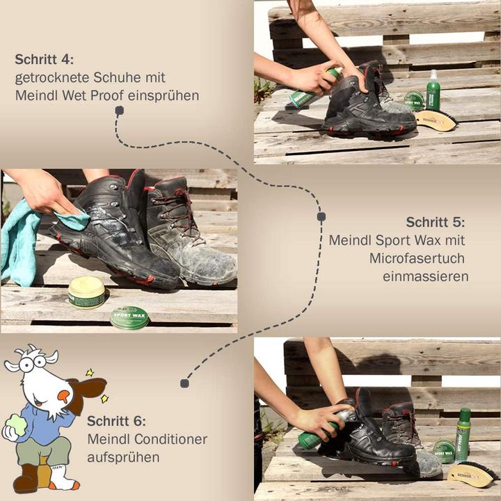 Produktbild Meindl MegaPack Sportwax Pflegebürste