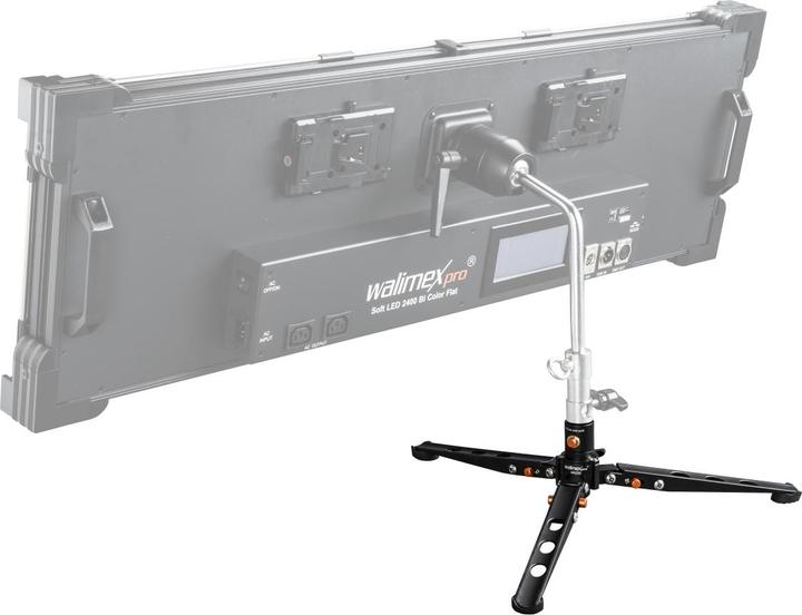 Walimex pro pro Ground Rocker GR230 Trépied de sol et barre de support (Métal, Matières plastiques)