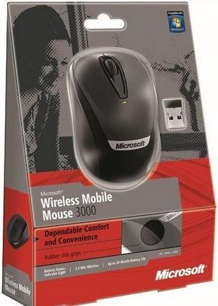 Actual product image Microsoft Wireless Mobile Mouse 3000 v2 (Wireless)
