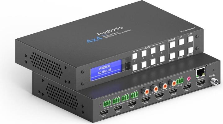 Image du produit Purelink Commutateur matriciel PT-MA-HD44M HDMI