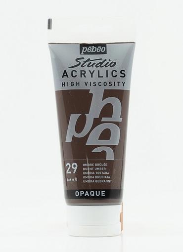 Image du produit Pebeo Acrylique Fine Studio Acrylics (Terre d'ombre brûlée, 100 ml)