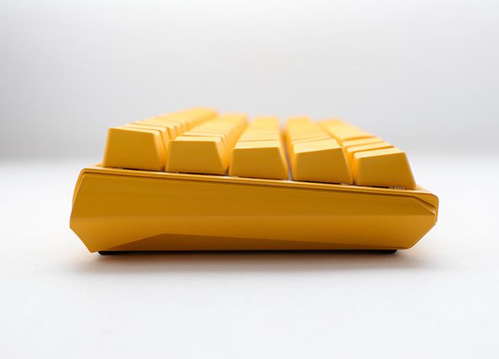 Actual product image Ducky One 3 Yellow SF Gaming Keyboard, RGB LED - MX-Blue (US) (US, Cable)