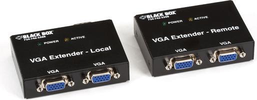 Produktbild Black Box CATx VGA Extender - VGA 150m Extender Kit