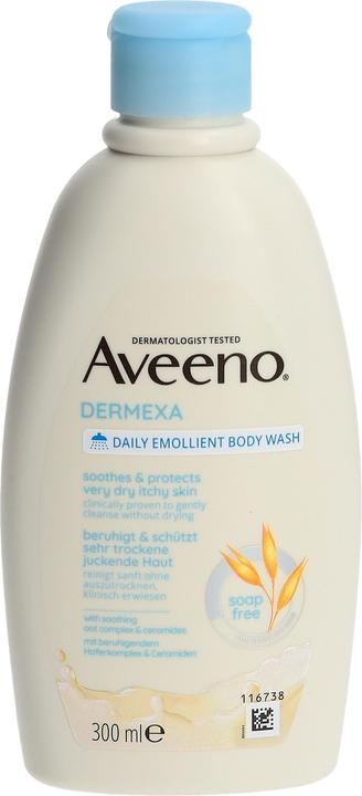 Produktbild Aveeno Dermexa Emollien Duschge Fl 300ml (300 ml)