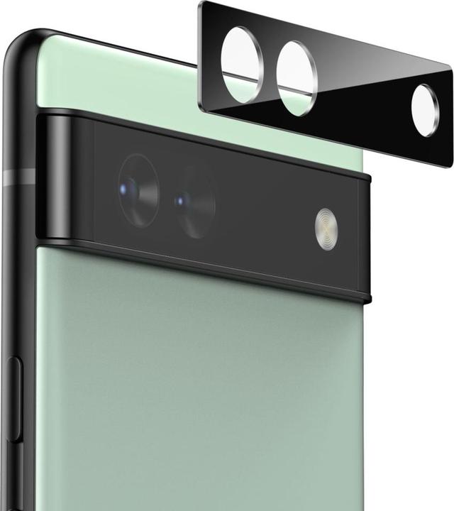 Actual product image Screenguard Camera Protector Google Pixel 6a Camera Bulletproof Glass (1 Piece, Google Pixel 6a)