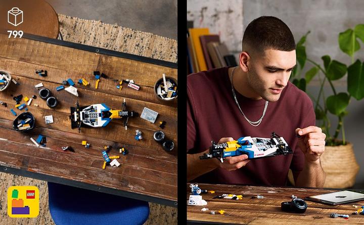 Immagine prodotto LEGO Williams Racing FW14B mit Nigel Mansell (10353, LEGO Icons)