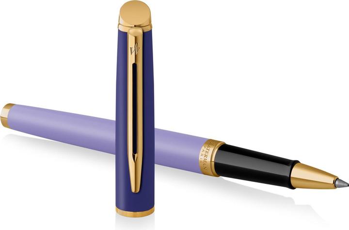 Actual product image Waterman Rollerball Hemisphere Blocking F (Black, Violet, 1 x)