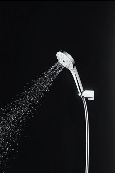 Image du produit TOTO Douchette à main 110mm, ronde, 3 jets blanc/chrome (3 Types de jets)