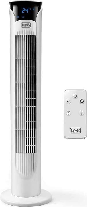 Image du produit Black & Decker Black+Decker BXEFT48E - Ventilateur à tour numérique oscillant (56 dB)