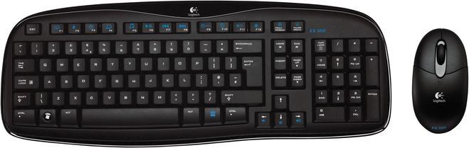 Produktbild Logitech Cordless Desktop EX 100, CH-Layout (CH, Kabellos)