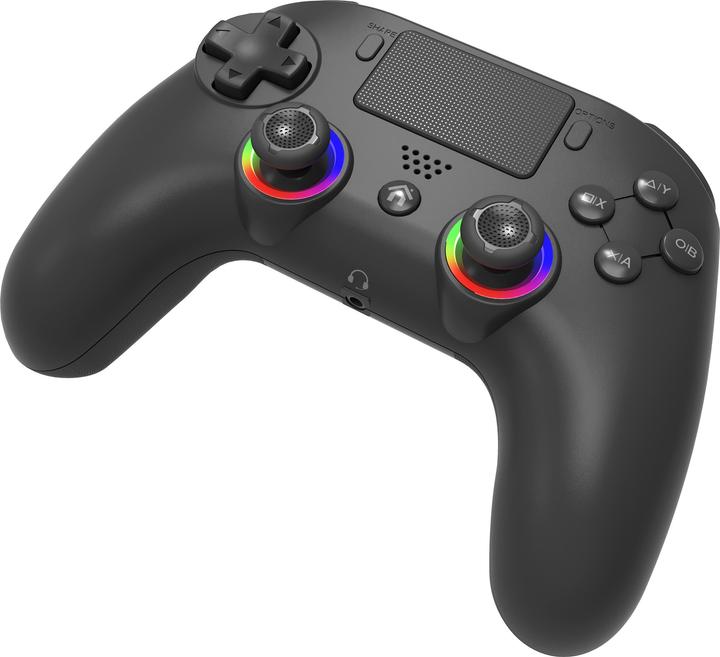 Actual product image Subsonic Wireless Led Controller Black for PS4/PC (PC, PS4)