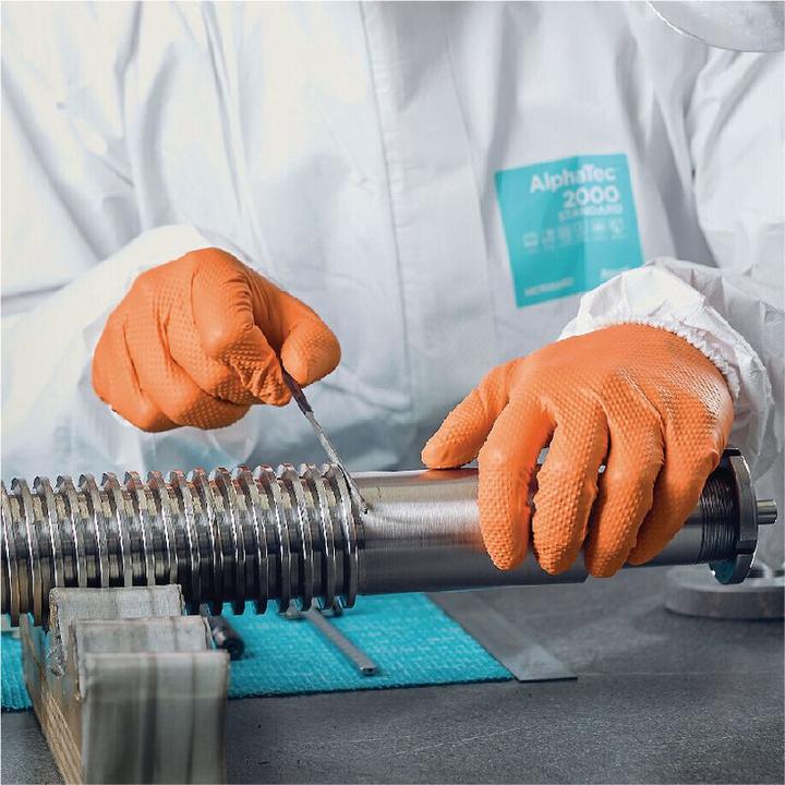 Image du produit Ansell Gants en nitrile à usage unique Microflex Mega Texture 93-256 (L)