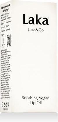 Immagine prodotto Laka Olio vegano lenitivo per le labbra Viola calmante (Olio, 4.50 ml)