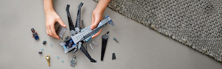 Actual product image LEGO Black Panthers Dragonfly (76186, LEGO Marvel)
