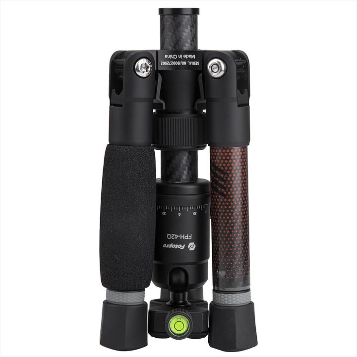 Image du produit Fotopro X Aircross 1 Mini trépied en carbone noir (Matières plastiques)
