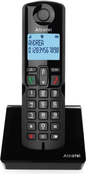 Alcatel S280 EWE DECT telephone Caller ID Black