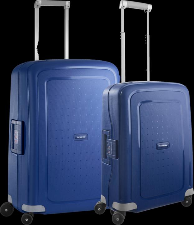 Produktbild Samsonite S'cure Spinner 55+69 cm dunkelblau Kofferset (79 l)
