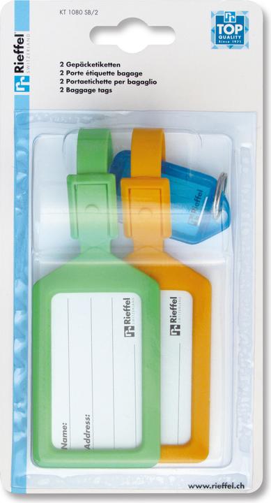 Actual product image Rieffel Luggage labels KT 1080 SB/2 (Additional padding)
