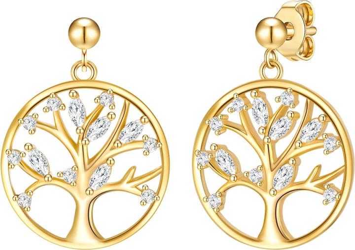 Immagine prodotto Rafaela Donata Donna Albero della Vita in argento Sterling Cubic Zirconia Oro Giallo - 33708 (Argento)