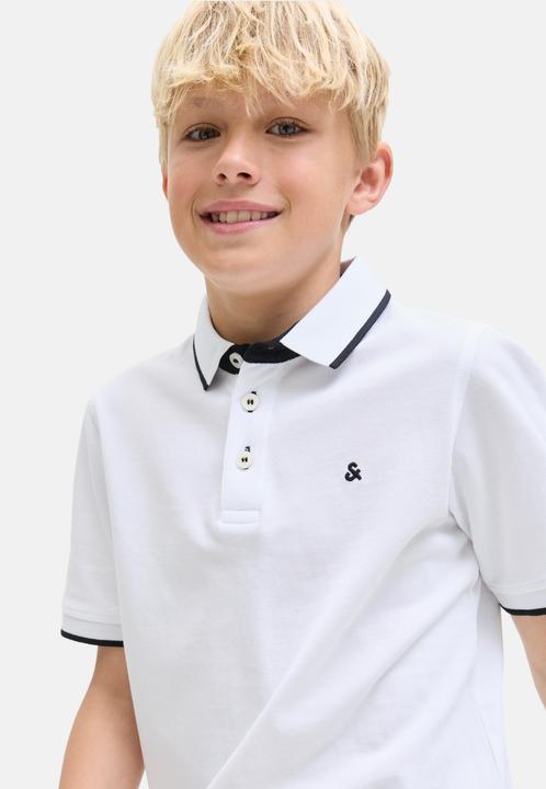 Actual product image Jack & Jones Jjepaulos Polo Ss Noos Jnr (140)