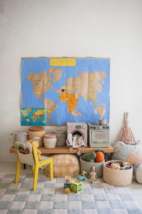 Image du produit Lorena Canals Rug Kitchen Tiles Sage (120 x 160 cm)