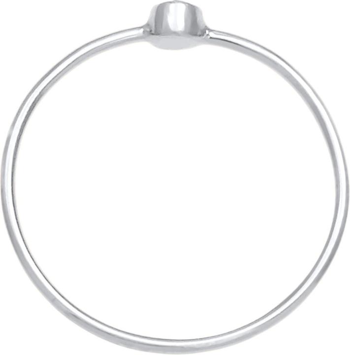 Produktbild Elli Ring Stapelring Basic Kristalle 925 Silber (46, 925 Silber)