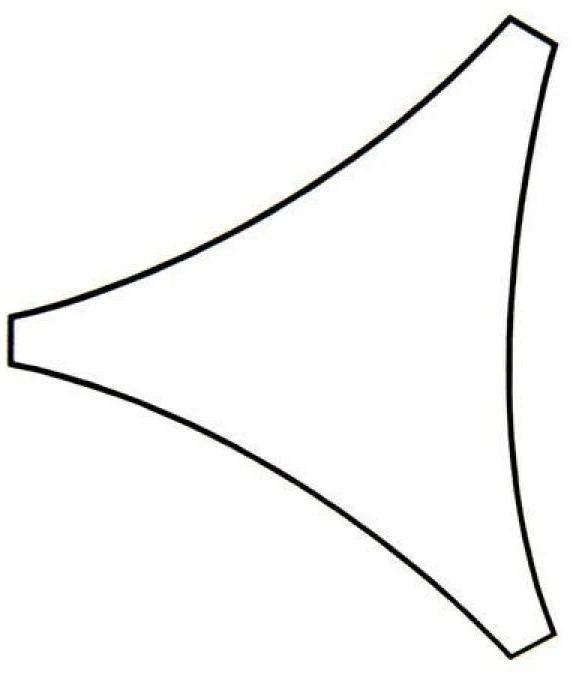 Produktbild Perel Sonnensegel (360 x 360 cm)