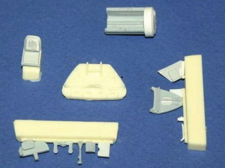 Actual product image CMK Me 262A Interior for Academy kit
