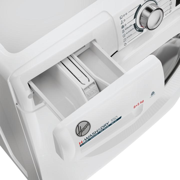 Produktbild Hoover H-WASHeDRY 350 H3DP4854TA6/1-S Waschmaschine-Trockner Freie Aufstellung