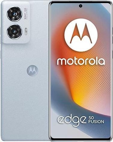 Actual product image Motorola Edge 50 Fusion (256 GB, Marshmallow Blue, 6.70", Dual SIM, 50 Mpx, 5G)