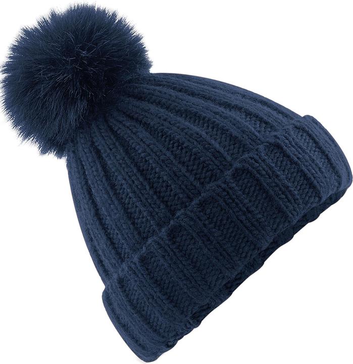 Beechfield Verbier Mütze Bommel (One Size)