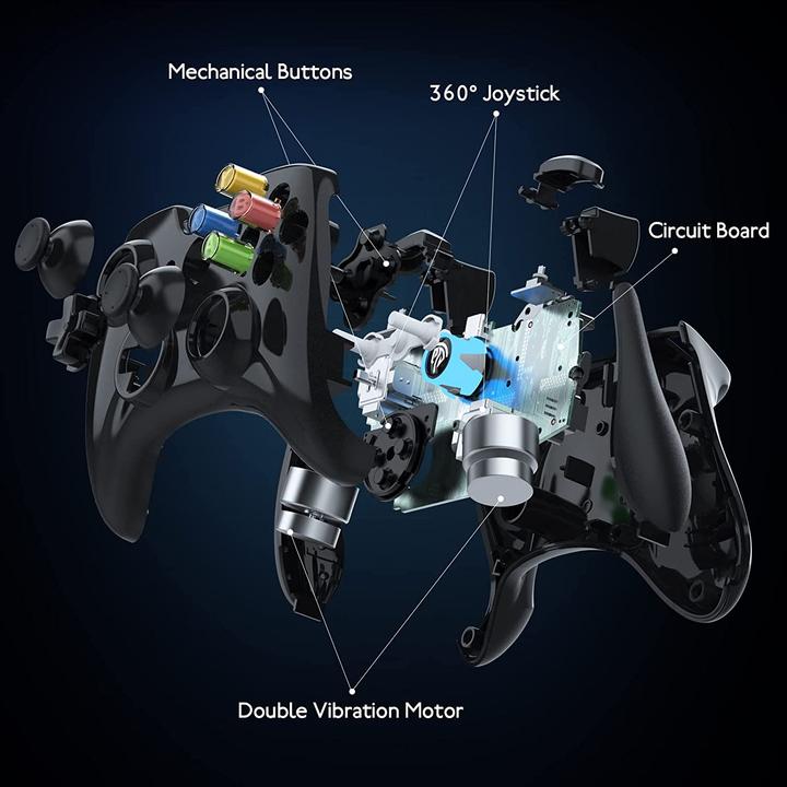 Immagine prodotto EasySMX Kc-8236-bla (Android, PS3, Switch, Steam Machine, PC)