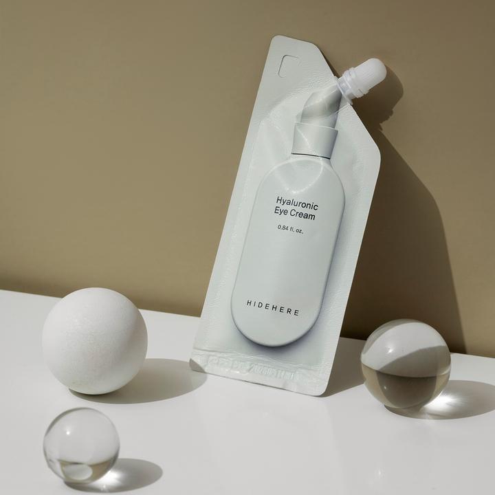 Image du produit Hidehere Crème pour les yeux à l'acide hyaluronique (Crème, 25 ml, Jour + nuit)
