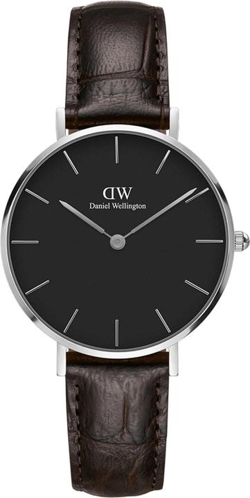 Immagine prodotto Daniel Wellington Classic Petite York Nero Argento (Orologio da polso analogico, 32 mm)