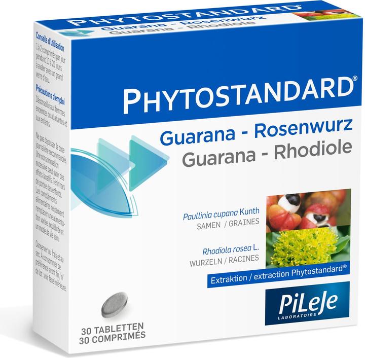 Phytostandarts Guarana - Rosenwurz Tablette (30 Stück, Tabletten, 35 g)