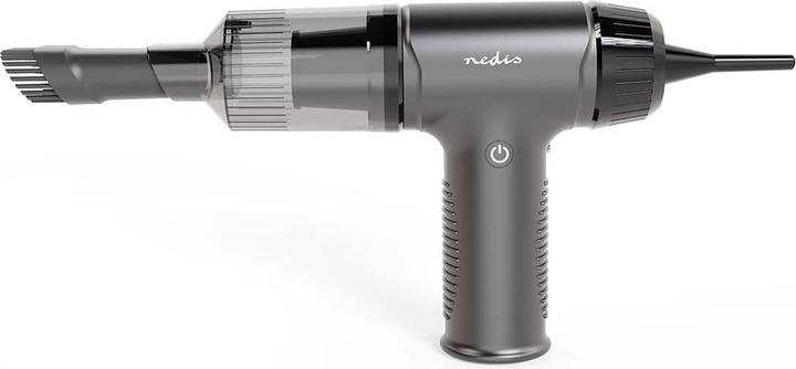 Actual product image Nedis Handstaubsauger | Luftgebläse | 90 W | Wiederaufladbar | Nass / Trocken | Li-Ion | Schwarz