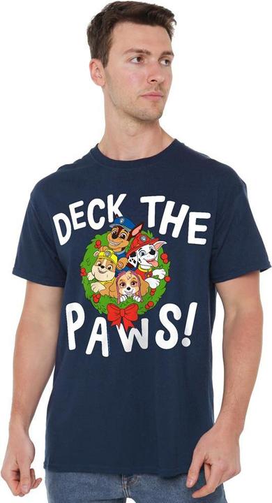 Produktbild Paw Patrol Deck The Paws TShirt weihnachtliches Design (4XL)