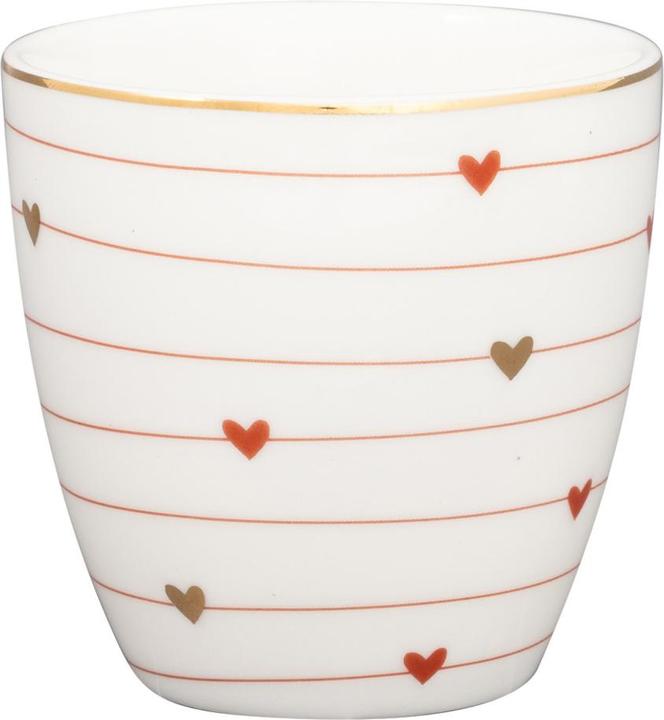 Actual product image Greengate Grace Mini Latte Cup white 0,13l (130 ml, 1 x)