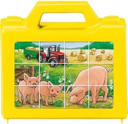 Ravensburger Tiere auf dem Bauernhof Würfelpuzzle (12 Teile)