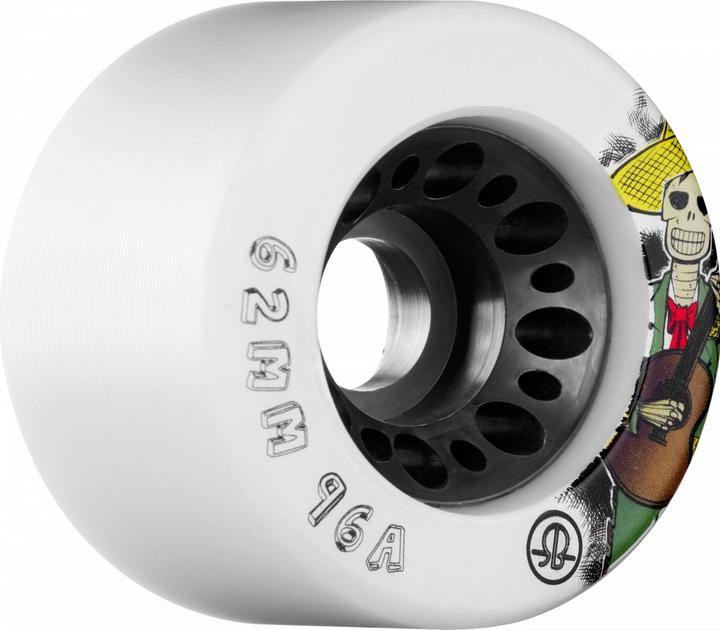 Produktbild Rollerbones 96A Day of the Dead Speed Wheel (4pk) (62 mm, 96A)